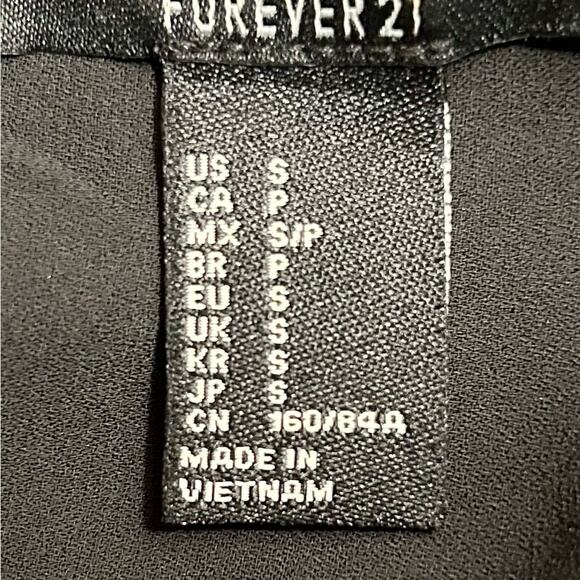 Forever 21 black sheer top, size small - Picture 11 of 13